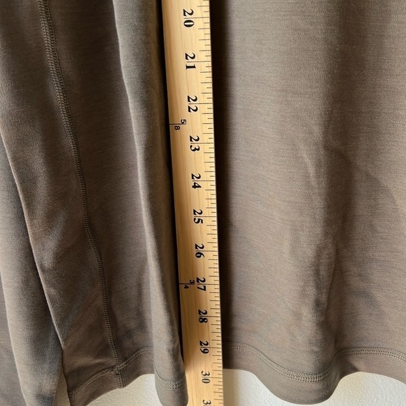 NOBULL Men's Blended Merino Wool Mock Neck Long Sleeve Shirt Fallen Rock XXL - Picture 11 of 12